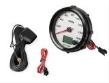 Holley GPS Speedometers 26-612W Gauge, Speedometer, EFI Systems Style, Analog, 0-160 mph, 3 3/8 in., White Face, Electrical, GPS, Each thumbnail 4