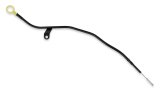 Holley Oil Dipstick and Tube Kits for GM LS 302-15 Engine Dipstick, Retrofit, Plastic Handle, Yellow, Steel Tube, Black Powdercoated, Chevy, Small Block, Each thumbnail 5