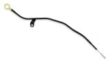 Holley Oil Dipstick and Tube Kits for GM LS 302-15 Engine Dipstick, Retrofit, Plastic Handle, Yellow, Steel Tube, Black Powdercoated, Chevy, Small Block, Each thumbnail 6