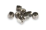 Holley EGT Caps 543-164 Data Acquisition Components, Cap, Stainless Steel, 1/4 in., 8-piece, Set thumbnail 2