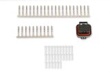 Holley EFI ECU Connector Kits 570-346 Weatherproof Connectors, EFI, J2B Input/Output Connector, OEM Style, Black Plastic, includes Pins, Seals, TPA, Kit thumbnail 3