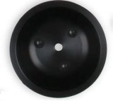 Holley Replacement Crankshaft Pulleys 97-317 Pulleys, Replacement, Serpentine Style, 7.88 in. OD, 6-Groove, Steel, Black, for Mid-Mount Accessory Drive Only, Chevy, 4.3-6.6L, Each thumbnail 2
