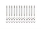 Holley Intake Manifold Studs 300-247 Studs, Manifold, Hi-Ram Intake,Silver Finish, Ford, 351 Windsor, Kit thumbnail 1