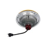 Holley RetroBright LED Headlights LFRB115 Headlight Conversion, RetroBright, Style, Sealed Beam, 7 in. Round Housing, Yellow, Polycarbonate Lens, High and Low Beam, Bulb Included, Each thumbnail 2