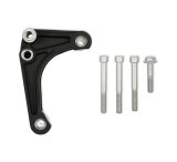 Holley Alternator Brackets 20-166BK Brackets, Low-Mount, Aluminum, Black, Chevy, Kit thumbnail 4