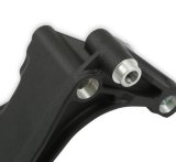 Holley Alternator Brackets 20-166BK Brackets, Low-Mount, Aluminum, Black, Chevy, Kit thumbnail 6