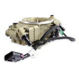 Holley Terminator X Stealth 4150 2X4 EFI Fuel Injection Systems 550-1076 Systems, X, 4150, 2x4 EFI, Eight Injector, Dual Throttle Body, Speed Density, Aluminum, Gold, Tunable, Kit thumbnail 7