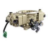 Holley Terminator X Stealth 4150 2X4 EFI Fuel Injection Systems 550-1076 Systems, X, 4150, 2x4 EFI, Eight Injector, Dual Throttle Body, Speed Density, Aluminum, Gold, Tunable, Kit thumbnail 8