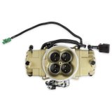 Holley Terminator X Stealth 4150 2X4 EFI Fuel Injection Systems 550-1076 Systems, X, 4150, 2x4 EFI, Eight Injector, Dual Throttle Body, Speed Density, Aluminum, Gold, Tunable, Kit thumbnail 9
