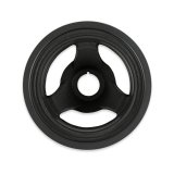 Holley Replacement Crankshaft Pulleys 97-325 Pulleys, Replacement, Damper/Pulley, Serpentine Style, 6-Groove, Steel, Black, for Mid-Mount Accessory Drive, Chevy, LT, 5.3-6.2L, Each thumbnail 4