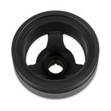 Holley Replacement Crankshaft Pulleys 97-325 Pulleys, Replacement, Damper/Pulley, Serpentine Style, 6-Groove, Steel, Black, for Mid-Mount Accessory Drive, Chevy, LT, 5.3-6.2L, Each thumbnail 5