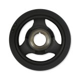 Holley Replacement Crankshaft Pulleys 97-325 Pulleys, Replacement, Damper/Pulley, Serpentine Style, 6-Groove, Steel, Black, for Mid-Mount Accessory Drive, Chevy, LT, 5.3-6.2L, Each thumbnail 6