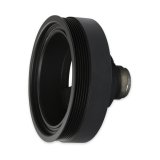 Holley Replacement Crankshaft Pulleys 97-325 Pulleys, Replacement, Damper/Pulley, Serpentine Style, 6-Groove, Steel, Black, for Mid-Mount Accessory Drive, Chevy, LT, 5.3-6.2L, Each thumbnail 8