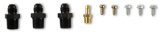 Holley Bypass Fuel Pressure Regulator Kits 12-848KIT Regulators, Regulator, 15-60 psi, -8 AN Return, -10 AN Inlet and Outlet, Black Finish, Fittings, Gauge, Bracket, Kit thumbnail 4