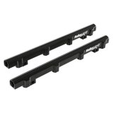 Holley EFI Fuel Rails 534-269 Rails, EFI, Aluminum, Black, 3/4 in.-16, O-ring Inlet, Fitting, Hardware Included, f0r Lo-Ram, Ultra Lo-Ram Intake, Chevy, 5.3L, 6.2L, Kit thumbnail 3