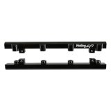 Holley EFI Fuel Rails 534-269 Rails, EFI, Aluminum, Black, 3/4 in.-16, O-ring Inlet, Fitting, Hardware Included, f0r Lo-Ram, Ultra Lo-Ram Intake, Chevy, 5.3L, 6.2L, Kit thumbnail 4