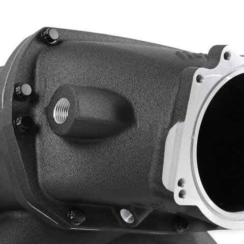 Holley EFI Coyote Ultra Lo-Ram Intake Manifolds 300-912BK Manifolds, EFI, Lo-Ram, Throttle Body Injected, Standard Deck, 93mm Bore, Aluminum, Black, Ford, 5.0L, Modular, Each