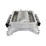 Holley EFI Coyote Hi-Ram Intake Manifold Bases 300-920 Manifolds, EFI, Hi-Ram, Base Only, Throttle Body Injected, Standard Deck, Aluminum, Satin Finish, Ford, 5.0L, Modular, Each thumbnail 2