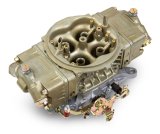 Holley 4150 Classic HP 950 CFM 4-Barrel Carburetor 0-80496-2 Carburetors, Model 4150, HP, cfm, 4-barrel, Square Bore, Mechanical Secondaries, Dual Inlet, Gold Dichromate, Each thumbnail 3