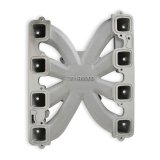Holley EFI Gen III Hemi Single Plane Intake Manifolds 300-930 Manifolds, EFI, Hemi, Plane, Multi-port, Aluminum, Satin Finish, Chrysler, Dodge, Jeep, Ram, 5.7L, 6.1L, 6.4L, Each thumbnail 1