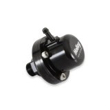 Holley EFI Fuel Pulse Dampers 12-1004 System Dampers, Billet Aluminum, Black Anodized, 40-100 psi, -6 AN Male Threads Inlet/Outlet, Extended Range, Each thumbnail 2