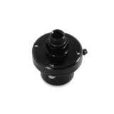 Holley EFI Fuel Pulse Dampers 12-1004 System Dampers, Billet Aluminum, Black Anodized, 40-100 psi, -6 AN Male Threads Inlet/Outlet, Extended Range, Each thumbnail 5