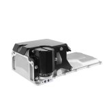 Holley LS Swap 4WD Truck Off-Road Oil Pan Rock Shields 302-35 Skid Plates, Swap, Off-Road, Shield, Solid Panel, Aluminum, Black, Bolt-on, Hardware Included, Chevy, GMC, 4.8-7.0L, Kit thumbnail 2