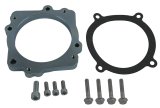 Holley EFI Throttle Body Adapters 300-903 Adapter, EFI, Steel, 92mm Bore, Zinc Plated, for Godzilla Low-Profile Intake Manifolds, Ford, 7.3L, Each thumbnail 1