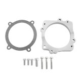 Holley EFI Throttle Body Adapters 300-903 Adapter, EFI, Steel, 92mm Bore, Zinc Plated, for Godzilla Low-Profile Intake Manifolds, Ford, 7.3L, Each thumbnail 3
