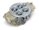 Holley 4500 Dominator Carburetors 0-80532-1 Carburetors, Model 4500, Dominator, 1,250 cfm, 4-Barrel, Mechanical Secondaries, Gold Dichromate, Annular Booster, Universal Linkage, 3-Circuit, Each thumbnail 2