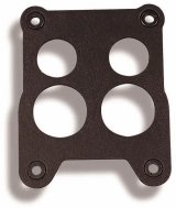 Holley Carburetor Base Plate Gaskets 108-25 Gaskets, Plate, Mounting, 4-Barrel, Spread Bore, 4-Hole, 0.250 in. Thick, Paper, Model 4165, 4175, Each thumbnail 3