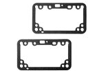 Holley Fuel Bowl Gaskets 108-56-2 Carburetor Gaskets, Bowl, Primary Side, Fiber Material, Black, Model 4180, Pair thumbnail 2