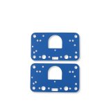 Holley Carburetor Metering Block Gaskets 108-89-2 Gaskets, Block, Rubber, Blue, Non-Stick, Model 2300, 4150, 4160, No Accelerator Pump Transfer Tube, Pair thumbnail 3
