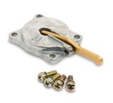 Holley Accelerator Pump Covers 26-139S Cover, Cast Steel, Polished, 30cc, Screws Included, for 4150, 4160, 4500, Kit thumbnail 2