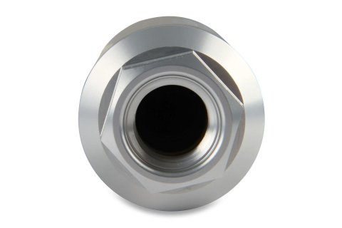 Holley HP Billet Fuel Filters 162-550 Filters, Inline, Aluminum, Paper Material, 10 Microns, 100 gph, 3/8 in, NPT Female Threads, Each