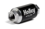 Holley HP Billet Fuel Filters 162-550 Filters, Inline, Aluminum, Paper Material, 10 Microns, 100 gph, 3/8 in, NPT Female Threads, Each thumbnail 3