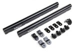 Holley EFI Fuel Rails 534-209 Rails, EFI, LS Hi-Flow, Aluminum, Black Finish, -8 AN O-ring Inlet, Brackets, Fittings, Hardware, for Stock Intake, Chevy, 4.8-6.2L, Kit thumbnail 5