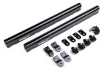 Holley EFI Fuel Rails 534-209 Rails, EFI, LS Hi-Flow, Aluminum, Black Finish, -8 AN O-ring Inlet, Brackets, Fittings, Hardware, for Stock Intake, Chevy, 4.8-6.2L, Kit thumbnail 6