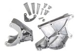 Holley LS Engine Accessory Drive Kits 20-131 Bracket Kits, for R4 Compressor, Aluminum, Natural, Chevy, Small Block LS, Kit thumbnail 1