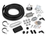 Holley Terminator EFI Fuel System Plumbing Kits 526-4 Pump Kits, EFI, Pump, Regulator, Two Steel Filters, Super Stock Hose, Fittings, Kit thumbnail 1