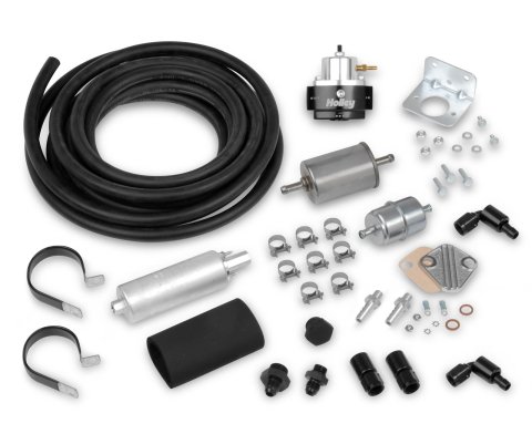 Holley Terminator EFI Fuel System Plumbing Kits 526-4 Pump Kits, EFI, Pump, Regulator, Two Steel Filters, Super Stock Hose, Fittings, Kit