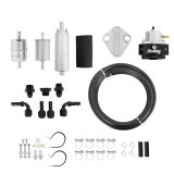 Holley Terminator EFI Fuel System Plumbing Kits 526-4 Pump Kits, EFI, Pump, Regulator, Two Steel Filters, Super Stock Hose, Fittings, Kit thumbnail 3