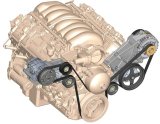 Holley LS Engine Swap Accessory Drive Systems 20-138 Pulley Sets, Serpentine, System, Sanden 7 A/C, Chevy, V8, Kit thumbnail 6