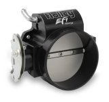 Holley LS Throttle Bodies 112-583 Bodies, Style, Multi-Port Injection, Cable Actuated, 1 Venturi, 105mm, Billet Aluminum, Black Anodized, Chevy, 4.8-7.0L, Based, Each thumbnail 4