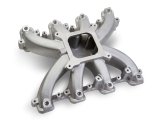 Holley EFI LS Single Plane Mid-Rise Intake Manifolds 300-137 Manifolds, EFI, Plane, Mid-Rise, Cathedral Port, Multi-port, 2,500-7,000 RPM Range, Aluminum, Satin Finish, Chevy, 4.8-6.0L, Each thumbnail 4