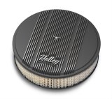 Holley Vintage Series Air Cleaner Assemblies 120-152 Cleaners, Series, Round, 14 in. Diameter, Black Wrinkle, Paper Filter, Each thumbnail 2