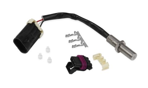 Holley Crankshaft Trigger Sensors 554-124 Position Sensors, EFI, Replacement, Hall Effect, Magnetic Trigger, M12 x1 in. Thread, 2 in. Long, 3 Wire Connector, Terminals, Each thumbnail 3