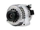 Holley Premium Alternators 197-302 Alternators, Premium, OE Style, Cast Aluminum, Natural Finish, 150 amps, 12V, Internal Regulator, Serpentine Pulley, Chevy, 4.8-7.0L, Each thumbnail 3