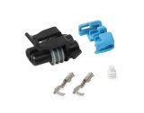 Holley Wiring Harness Connectors 570-219 Weatherproof Connectors, EFI, LS1 Knock Sensor Connector, Main Harness, Metripack, 2-pin Female, Black Plastic, with Pins, Seals, TPA, Each thumbnail 1