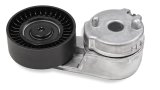 Holley LS Tensioner Assemblies 97-179 Accessory Belt Tensioners, Holley, Replacement, Assembly, Cast Aluminum, Smooth Pulley, for Accessory Drives Only, GM, LS, 4.8-7.0L, Each thumbnail 1